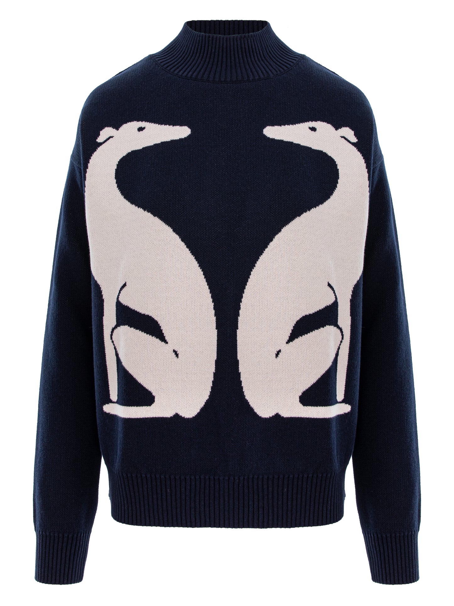 Turtleneck Greyhound Sweater