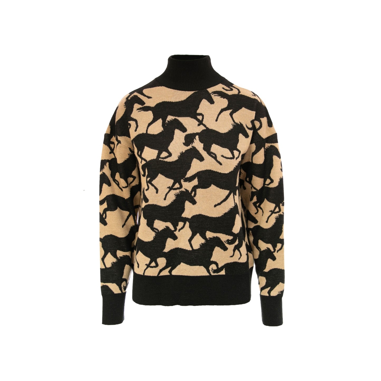 Horses Jacquard Sweater